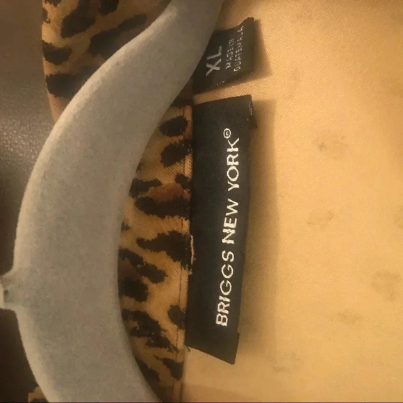 - Briggs New York leopard blazer women’s - Picture 3 of 3